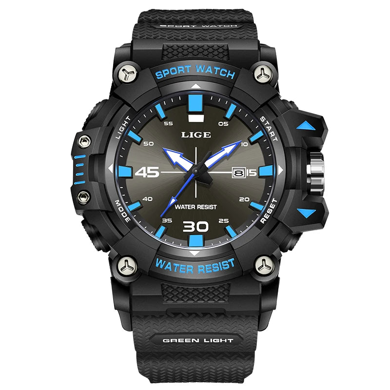 Male Fashion Sport Waterproof Quartz Wristwatches