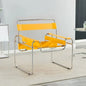 Single Chair Network Red Bauhaus Saddle Leather