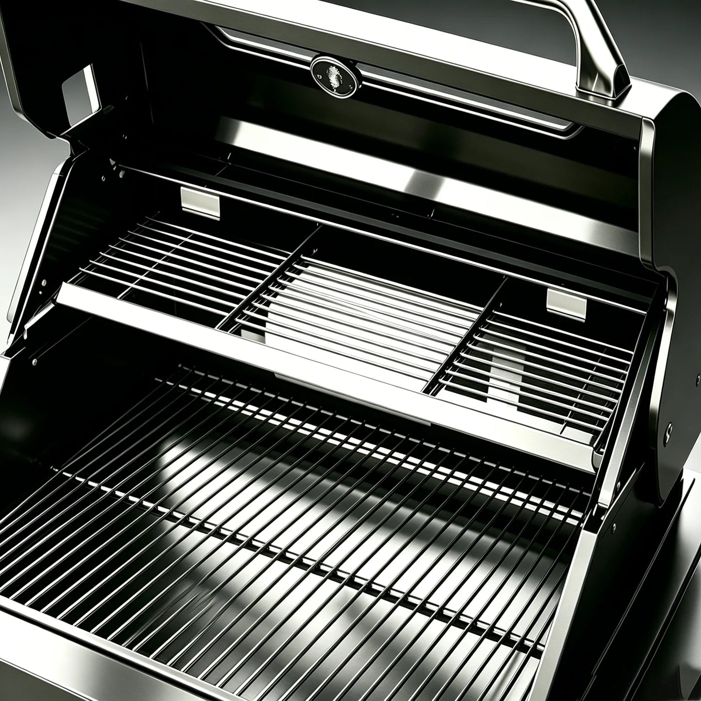 Stainless Steel Outdoor Grill Cooktop Sink Fridge