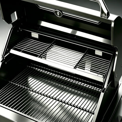 Stainless Steel Outdoor Grill Cooktop Sink Fridge
