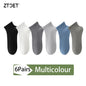 6Pairs Men Cotton Mesh Socks