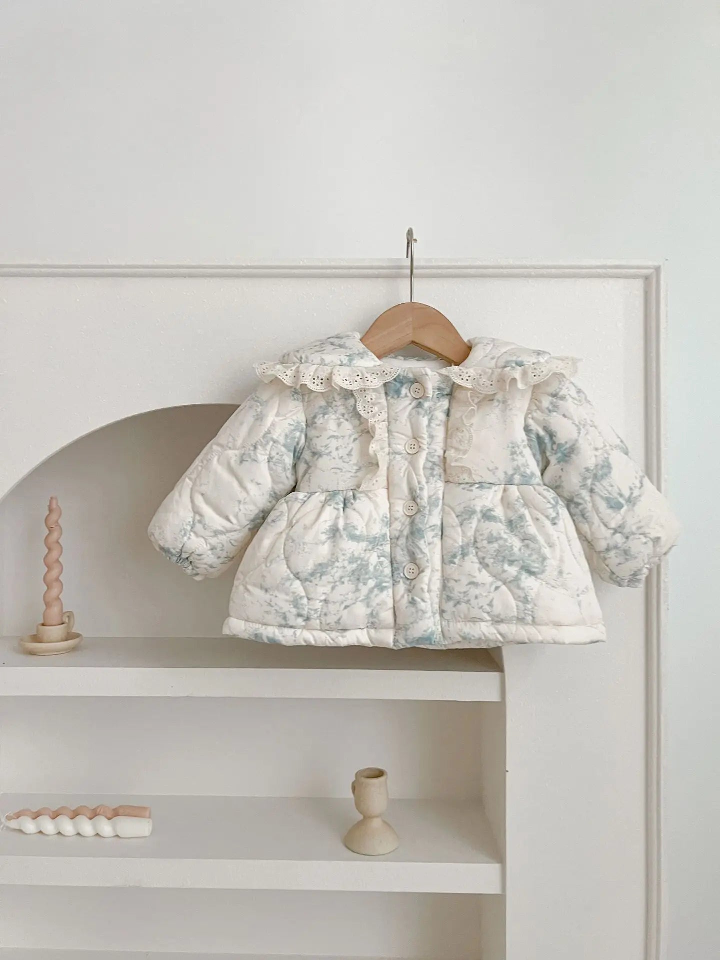 Infant Baby Girls Long Sleeve Cotton Jumpsuit