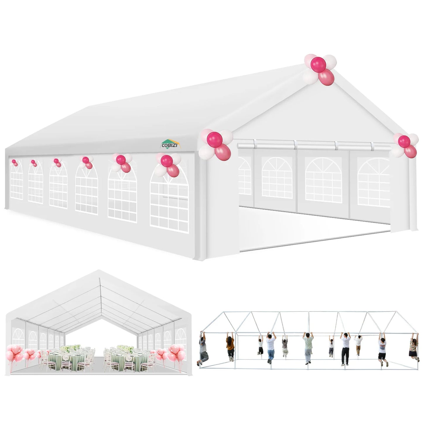 20x40FT Heavy Duty, Event Tent for Parties
