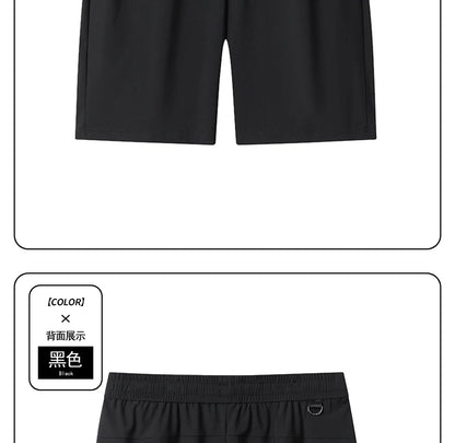 Silk Shorts Knee Length Bermuda Quick Dry