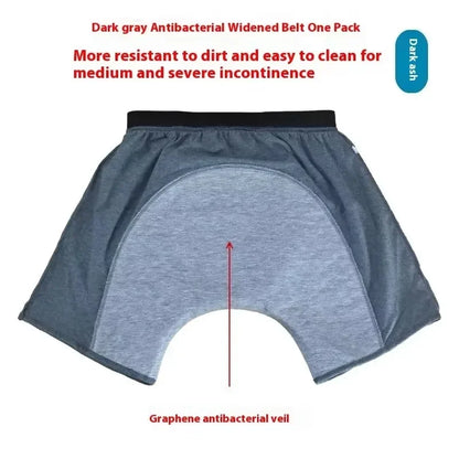 Washable Diapers Elderly Men Waterproof Boxers Underwear