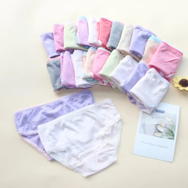 36 Pc Girls Cotton Briefs Underwear