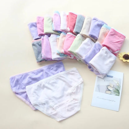 36 Pc Girls Cotton Briefs Underwear