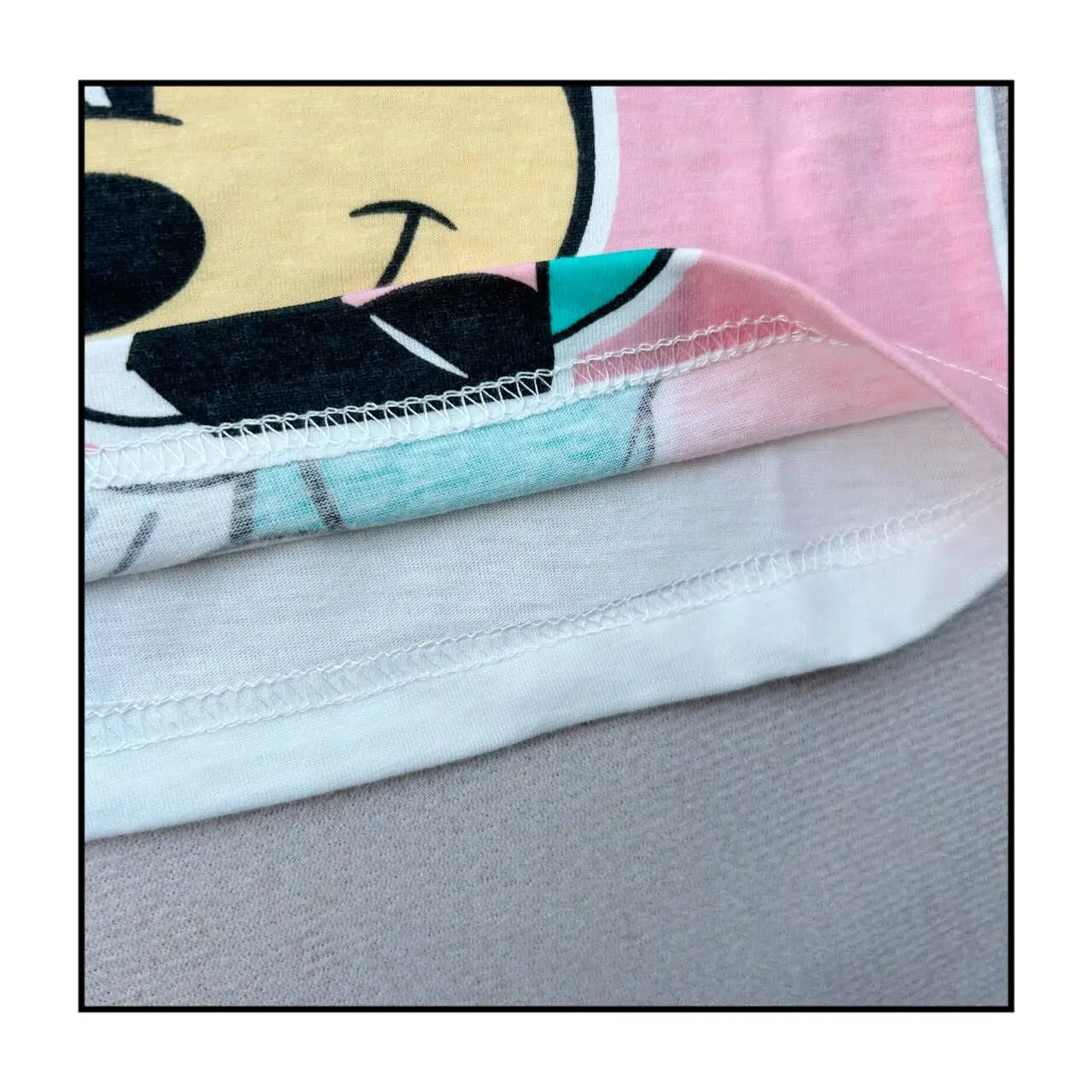 2 Pcs  Minnie Round Dot Girl Christmas Sleepwear Pajamas