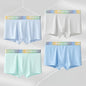 4PCS Teen Boys Mesh Breathable Young Children Underwear