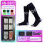New Heated Winter Thermal Socks, Rechargeable