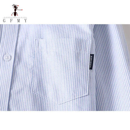 Fashion Clothes Stripe Long Sleeve Shirts