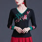 Streetwear Fashion Casual Women Vintage Top
