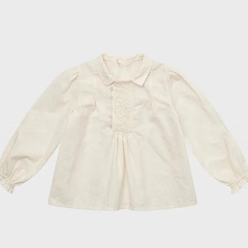 Long Sleeve Girls Top Pant Suit