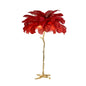 Luxury Feather Floor Standing Lamp Mood Light