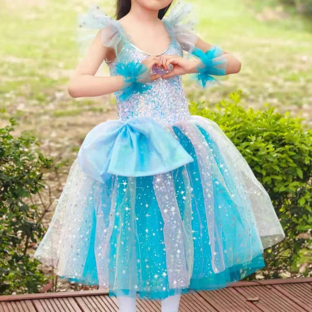 Tutu Ballerine Dance Ballet Leotards Girls