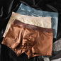 3Pcs Mens Luxury Ice Silk Satin Underwear Breathable Boxer