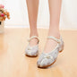 Womens Cloth Shoes Streetwear Embroidery Casual Vintage
