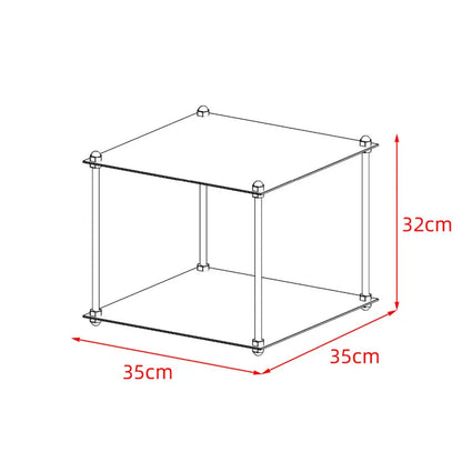 Stainless Steel Coffee Tables Decor Display Stand