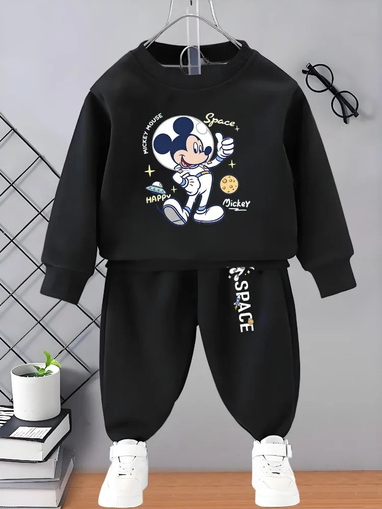 2 Pcs Boys Sets Casual Sweatshirt Hoodies and Sweatpantt