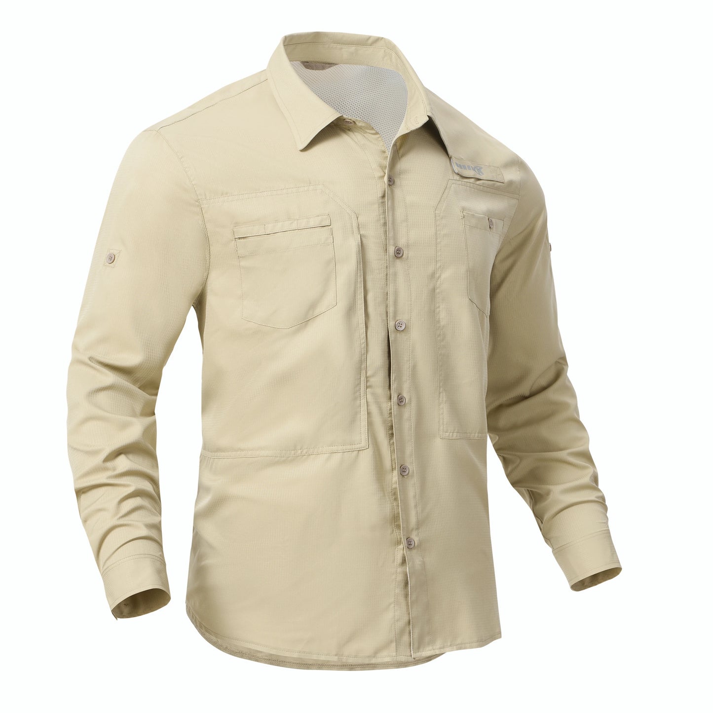 Men's UPF 50+ Casual Long Sleeve Fishing Shirts