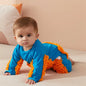 Girls Cleaning Mop Long Sleeve Crawling Jumpsuit