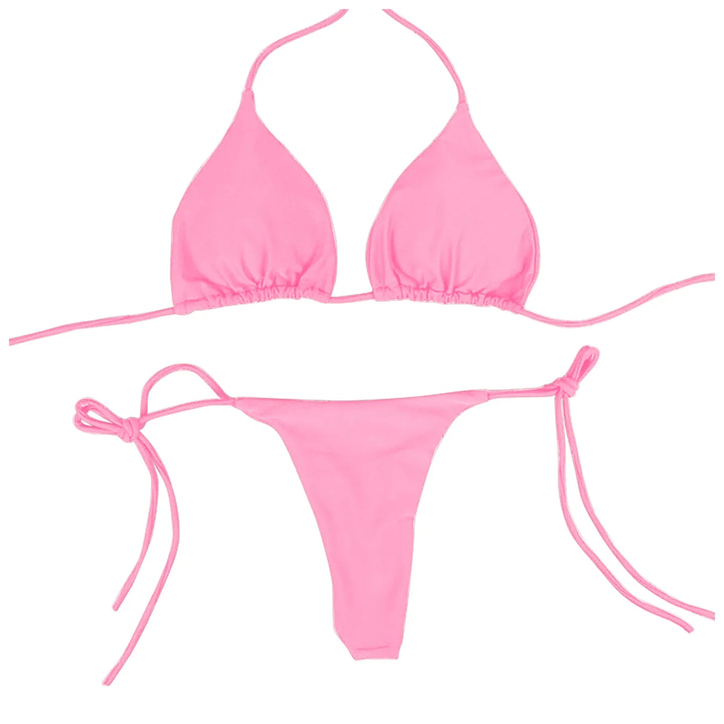 Sexy Women Bikini Lingerie Set T--back Thong