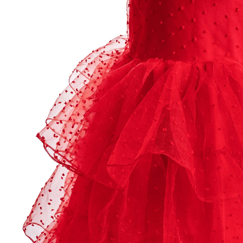 Girls Elsa Anna Dress Princess Carnival Jasmine Rapunzel