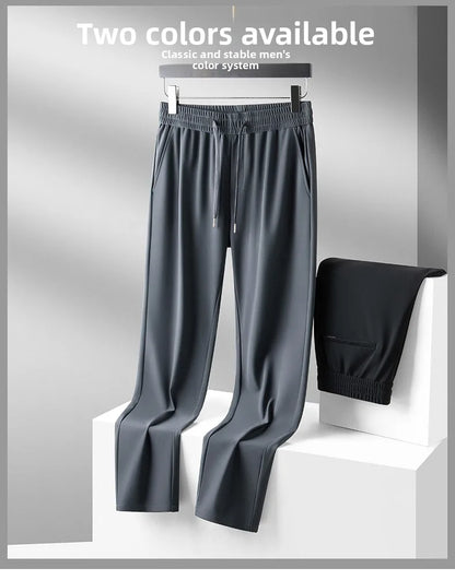 Silk Stretch Casual Fashion Long Pants Pencil