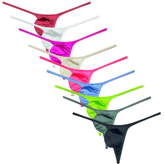 Cheeky Men's Thong String Briefs G-string Bikini