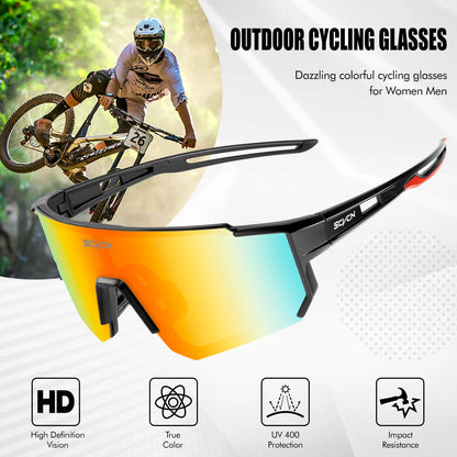 Men/Women Cycling MTB Bike Sports Hiking Mountain Climbing Glasses