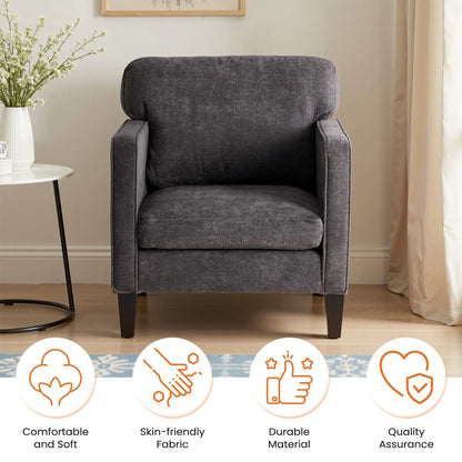 Modern Accent Chairs for Living Room Ergonomic