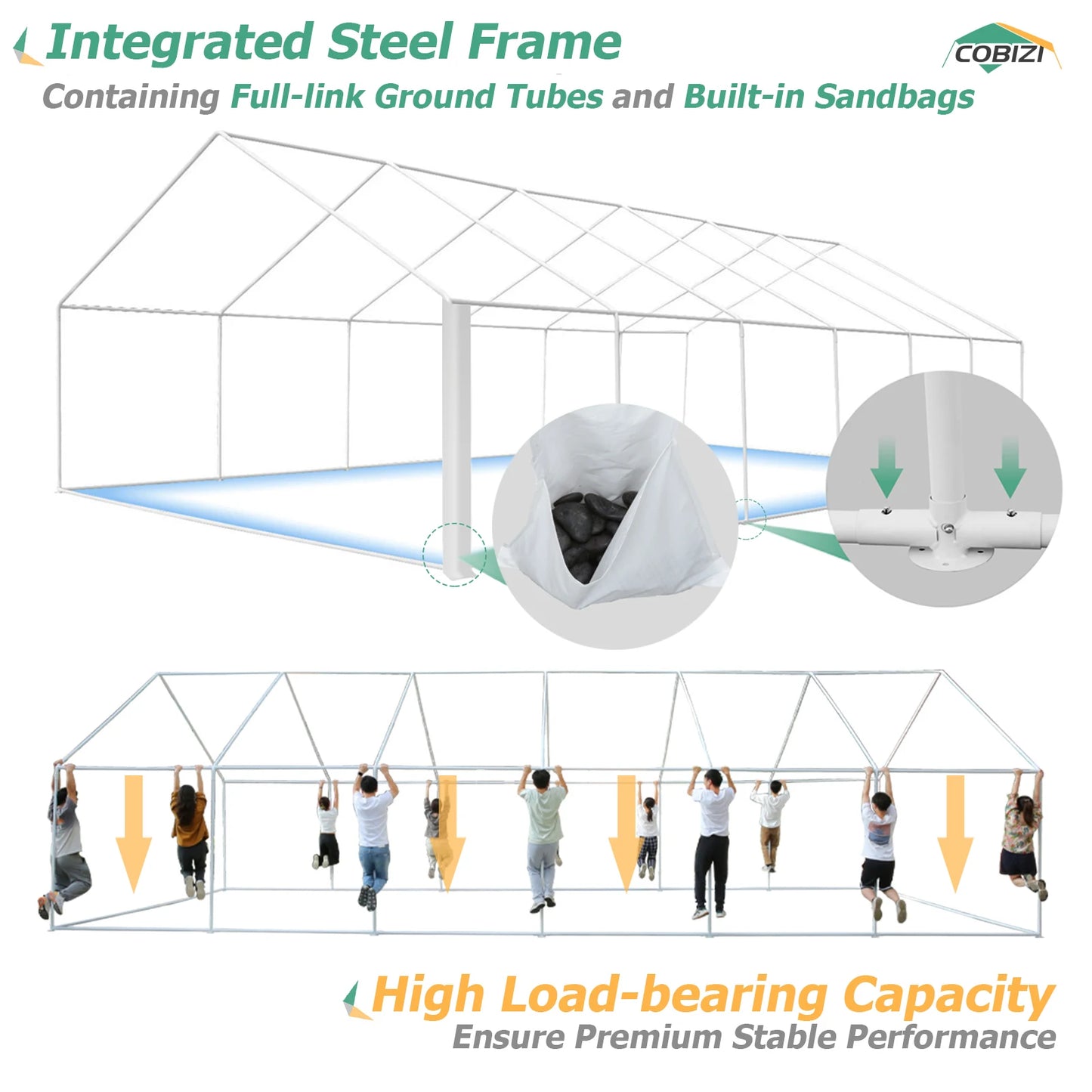 20x40FT Heavy Duty, Event Tent for Parties