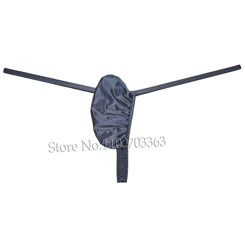 Men's Micro G-string Underwear Shiny Low Rise