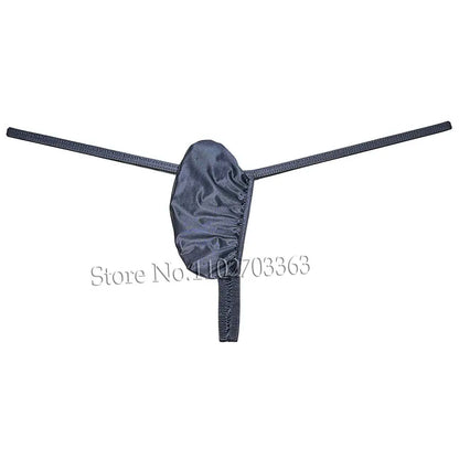 Men's Micro G-string Underwear Shiny Low Rise