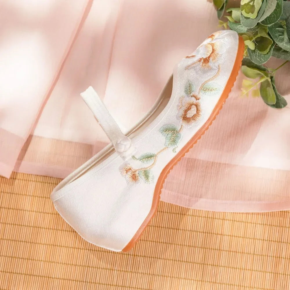 Women Casual Zapatos Vintage Cloth Single Shoes