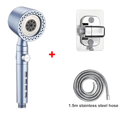 5 Modes Spray Water Shower Head Handheld Spa
