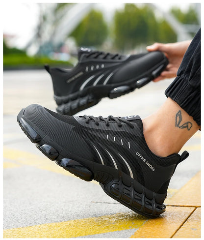 Breathable, lightweight and comfortable anti-puncture safety