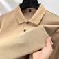 Men Polo Shirt, Leisure Long Sleeve, Breathable