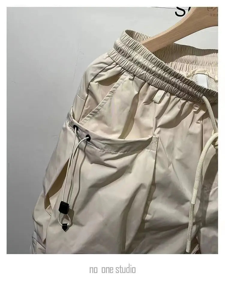 Outdoor Cool Feeling Quick Dry Wide Leg Shorts