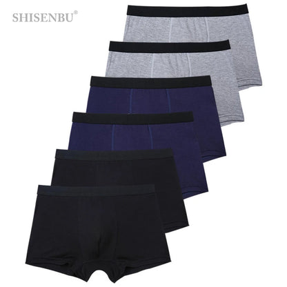 6pc Sexy  Boxer Men Breathable Underwear