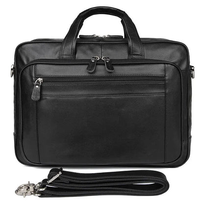 Genuine Leather Men Briefcase Business bag