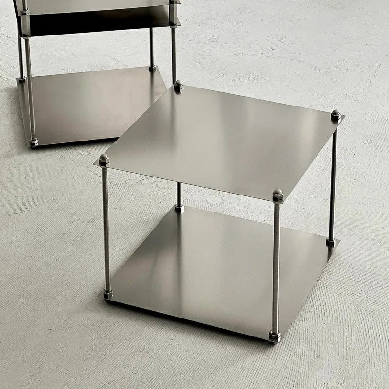 Stainless Steel Coffee Tables Decor Display Stand