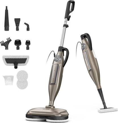 Steam Mop Cleaner with Rotating Mop Pad