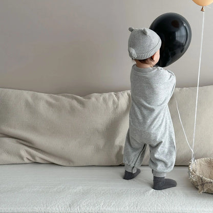 Infant Boy Long Sleeve Casual Jumpsuit