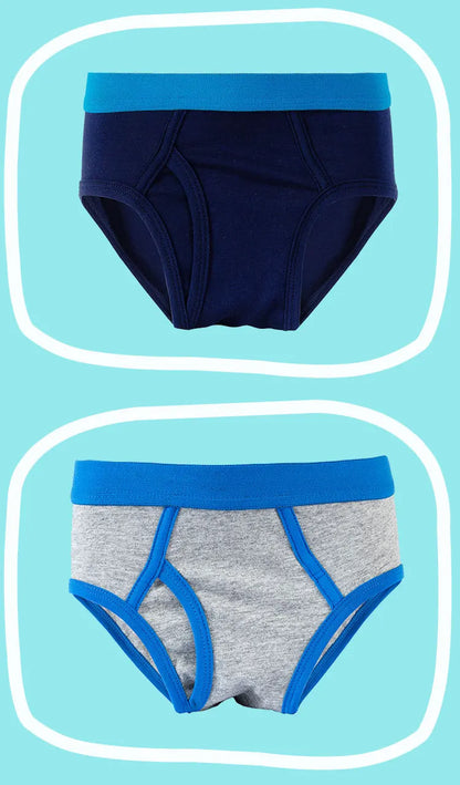 5 Pcs Quality Boys Briefs Cotton Underwear