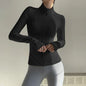 Women Zip Fitness Sports Jacket Yoga Sportswear