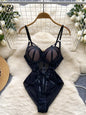 Women Corset Slim Sexy Bodysuits Open Crotch
