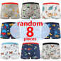 12 pcs Boys Boxer Briefs Cartoon Sets