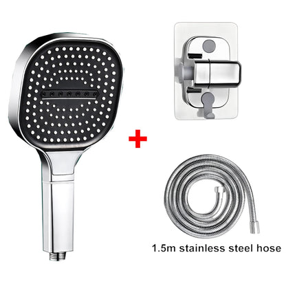 High Pressure Shower Head 3 Modes Large Flow