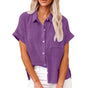 Woman Loose Casual Camisas Mujer Blouse